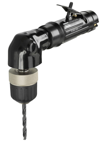 Atlas Copco PRO - D2163-Q: Pneumatic handheld drill, 90° angle head model, quick chuck - 8421041015