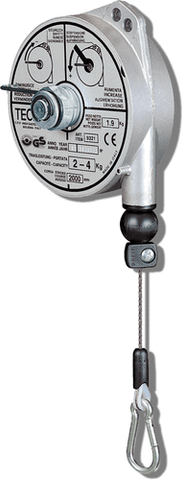 Inox Rope Aluminium Tecna Balancers (Items 9320-9323) 2.5-8kg